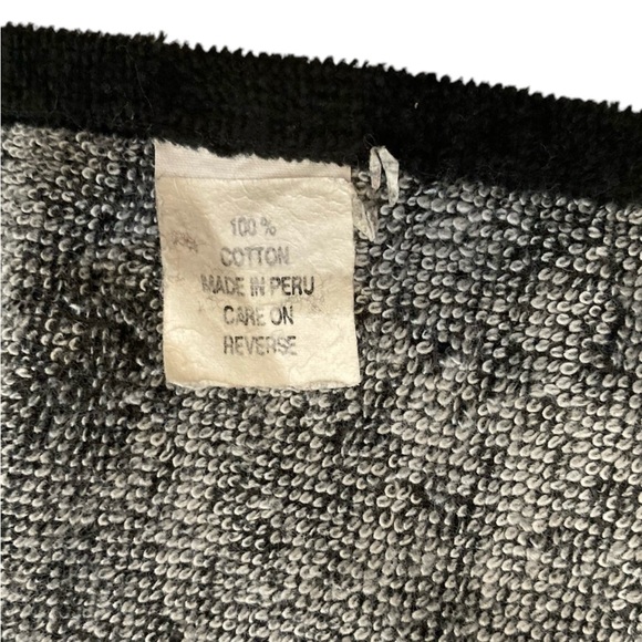 Bloomingdale’s Bloomie’s Multicolored Graphic Cotton Large Beach Bath Towel Peru - Picture 3 of 8